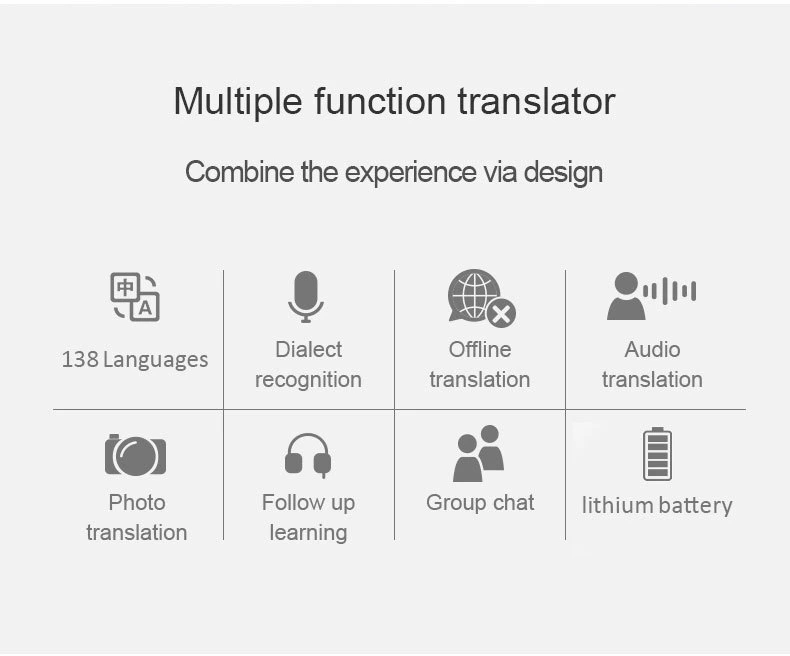 T10 134 Chinese Language Translator Translation Stick Photo Translation Simultaneous Interpretation Conversation