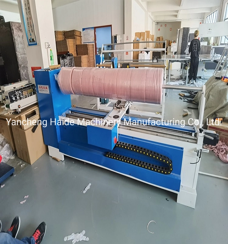 Fabric Cloth Roll Slitter Machine/Clothing/Bags/Shoes/Hats /EPE Film/Coil Fabric Cutting Machine