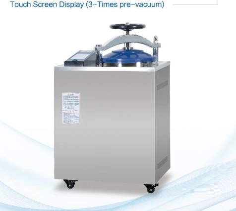 35-150L Pulsating Vacuum Vertical Steam Sterilizer Mushroom High-Pressure Sterilizer