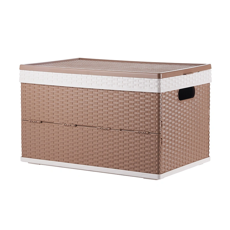 Wholesale Price PP Rattan High Load Bearing Foldable Camping Storage Box