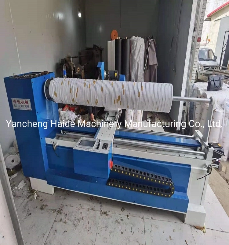 Fabric Cloth Roll Slitter Machine/Clothing/Bags/Shoes/Hats /EPE Film/Coil Fabric Cutting Machine