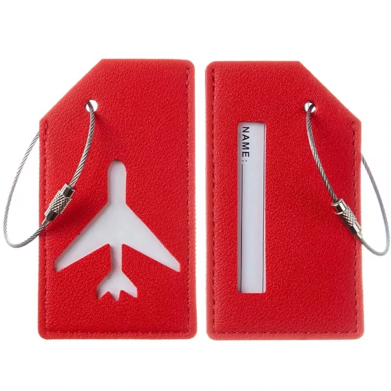 Promotional Wholesale Price Luxury Travel Accessories Airplane Leather Passport Holders