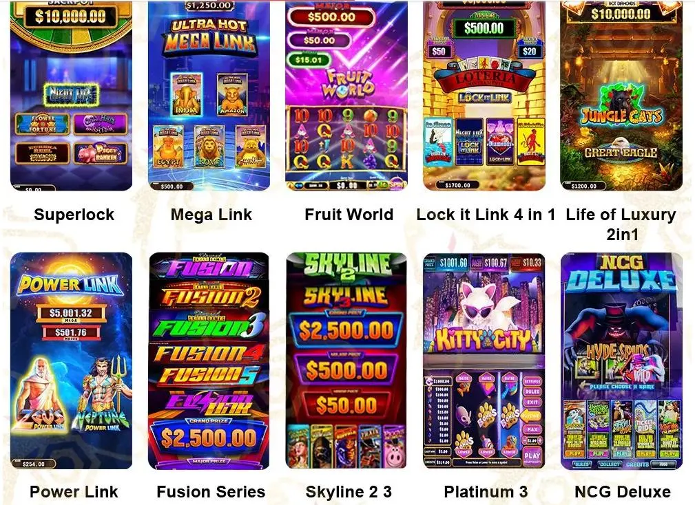 2023 USA Hot Popular China Casino Jackpot Arcade Video Ultimate 6 In1 Fire Link Multi Game Kits Slot Game Machine