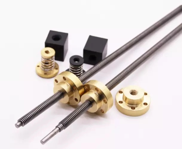 Zs Factory Price High Precision 1mm, 2mm, 3mm Lead Screws for Automation