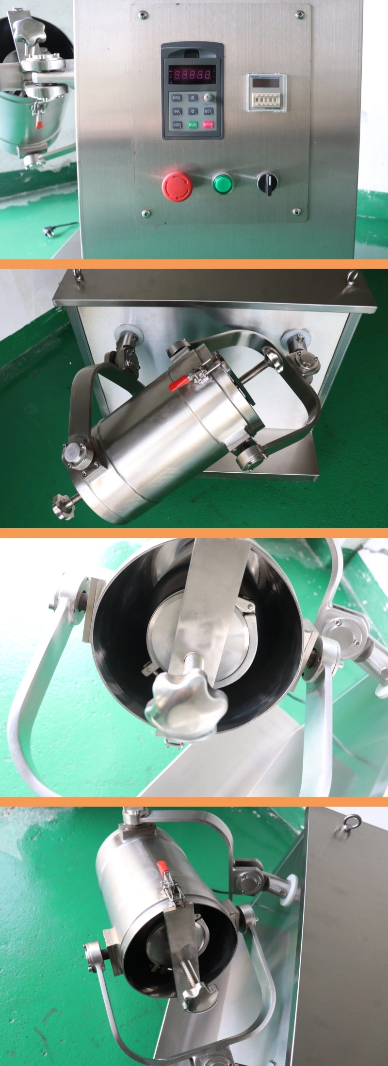 Sw-10 Factory Price 3D Chemical Powder Blender for Pharmaceutical Dry Powder