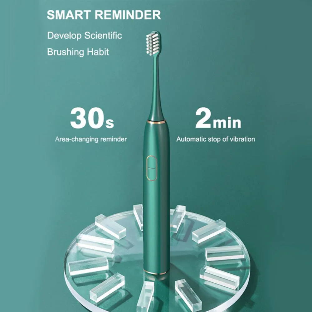 Rechargeable Head Case Ultrasonic Smart Dental Cleaner Sonic Electric Toothbrush