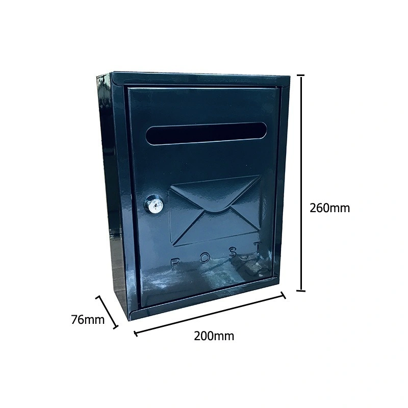 Factory Outlet Durable Letter Box Safety Wall Mounted Post Outdoor Furniture Mailbox