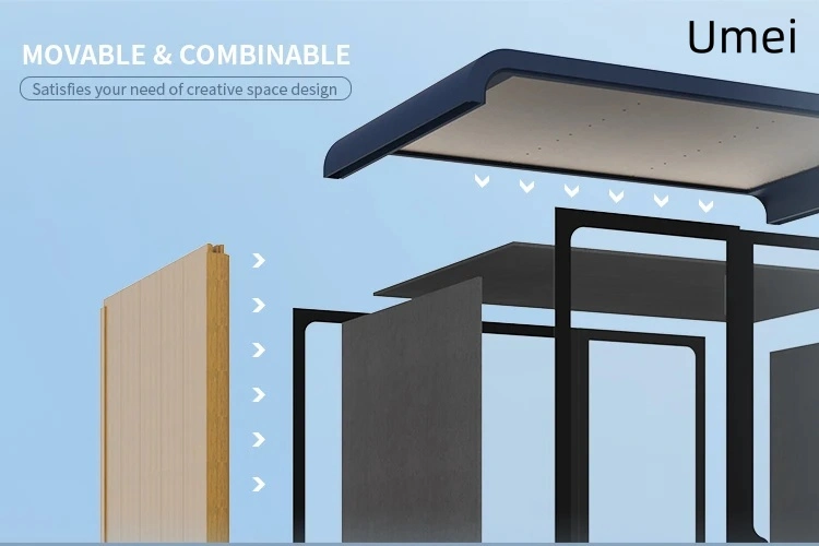 Full Size Tabletop Translation Interpreter Sound Prood Silence Booth