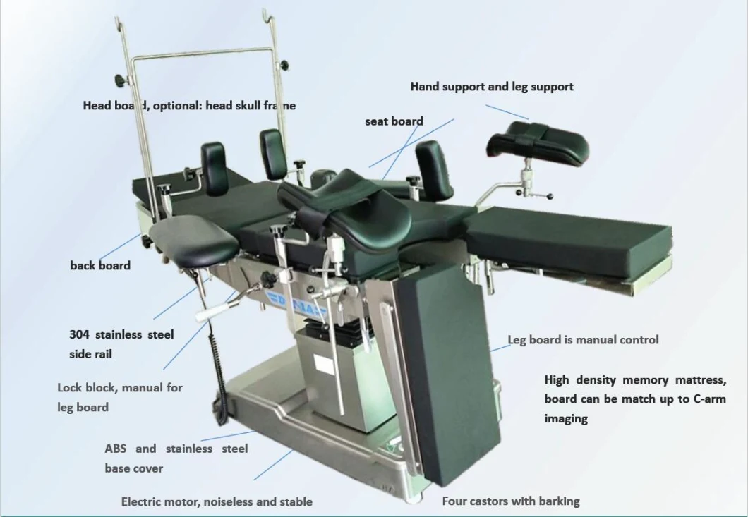 Dst-III Electro-Hydraulic Integrated Operating Surgical Table for Hospital Surgery Equipment