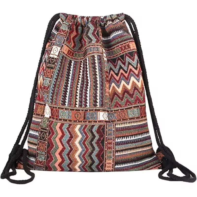 Promotional Popular Affordable Trendy Drawstring Backpack Light