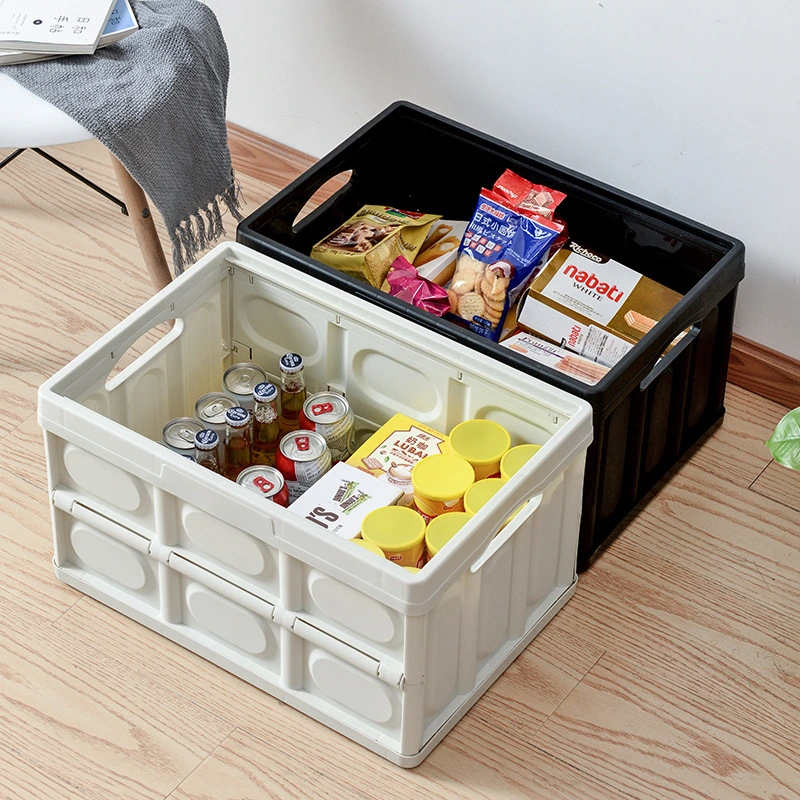 Low Price Plastic Functional Desk Table Board Foldable Car Camping Storage Box