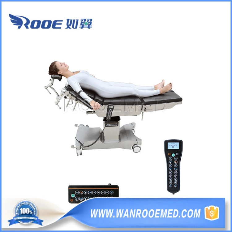 Professional Medical Instrument Electric Surgical Ot Operating Operation Table for Radiolucent