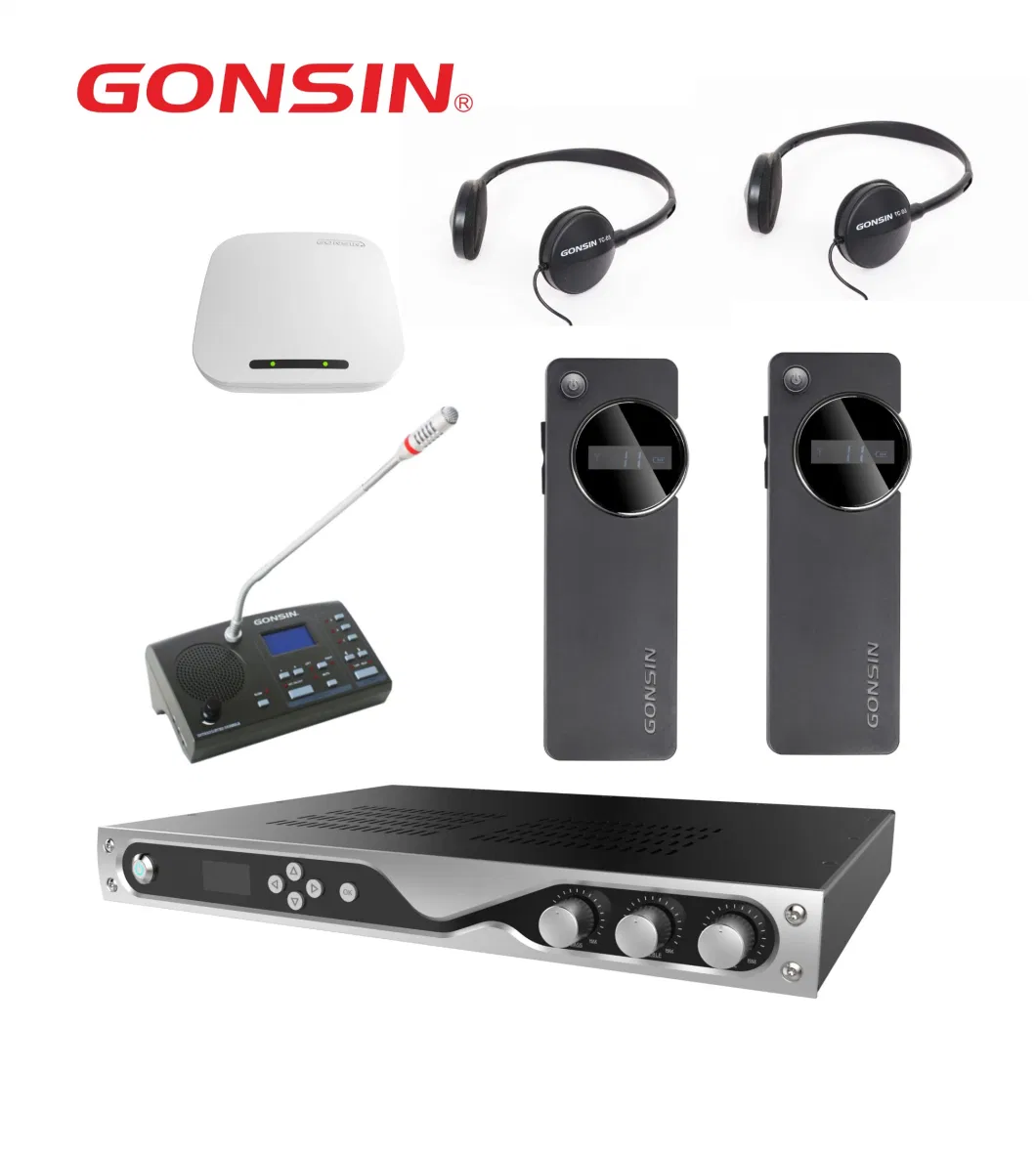 Conference Equipment for Microphone System Translate Professional of Sound Simultaneous Translation Kit Translater Wireless