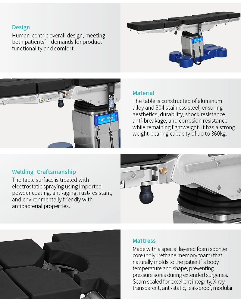 A106-5 Saikang High-End Hospital Multifunction Hydraulic Electric Patient Surgical Operating Table