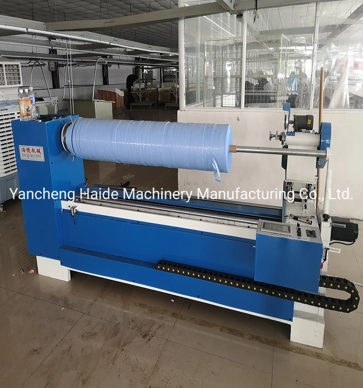 Fabric Cloth Roll Slitter Machine/Clothing/Bags/Shoes/Hats /EPE Film/Coil Fabric Cutting Machine