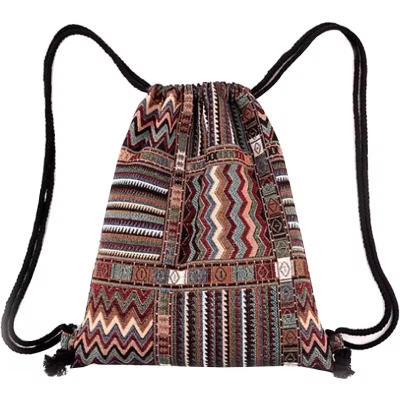 Promotional Popular Affordable Trendy Drawstring Backpack Light