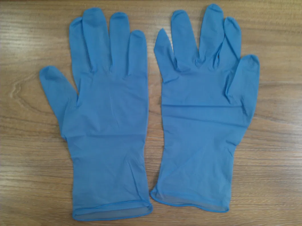 Disposable Factory Examination Powder Free CE Approved Nitrile Gloves