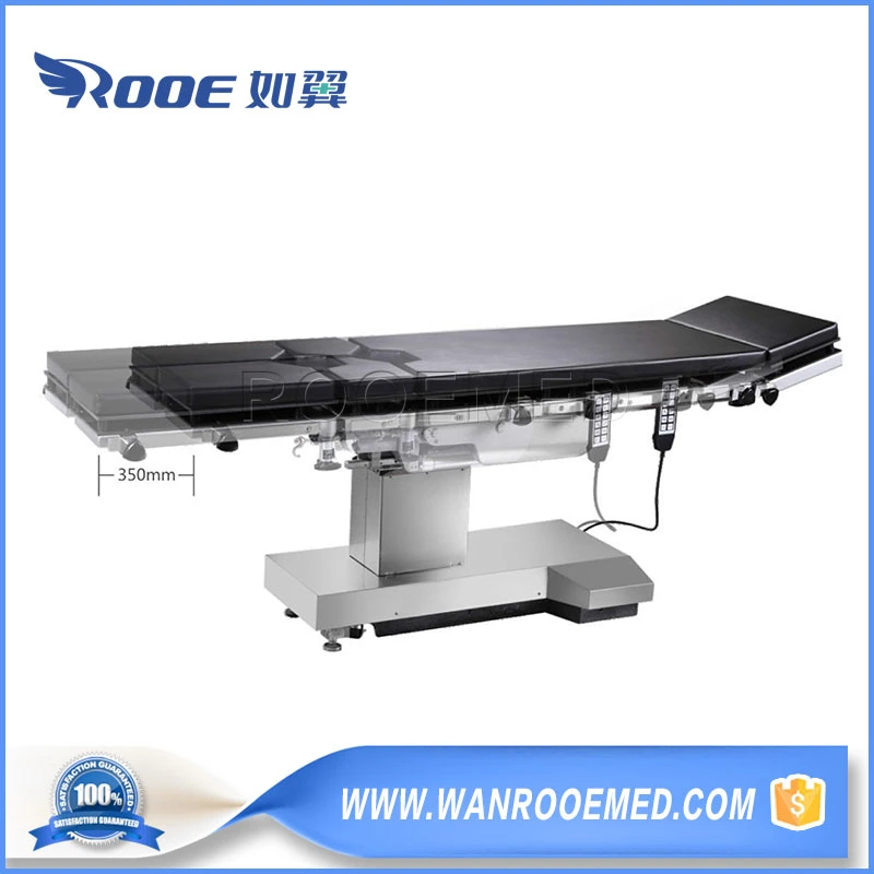 Professional Stainless Steel Electric Hydraulic Surgical Operating Table for General Waist Kidney Operation