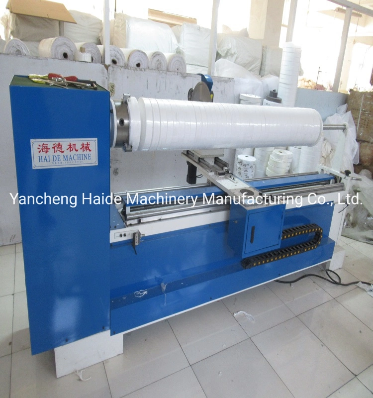 Fabric Cloth Roll Slitter Machine/Clothing/Bags/Shoes/Hats /EPE Film/Coil Fabric Cutting Machine