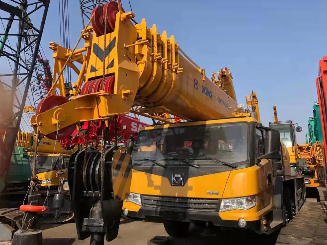 Used Truck Crane China 100ton Crane Construction Site Qy100K Second-Hand for Sale