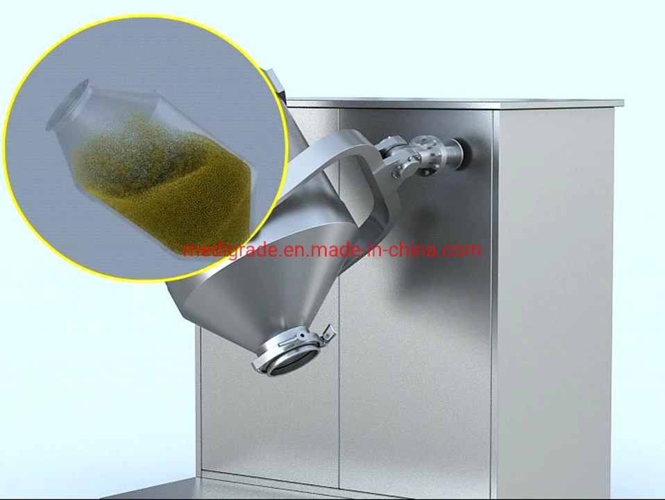 Pharma Pharmaceutical Lab Laboratory Rotating Powder Blending Machine