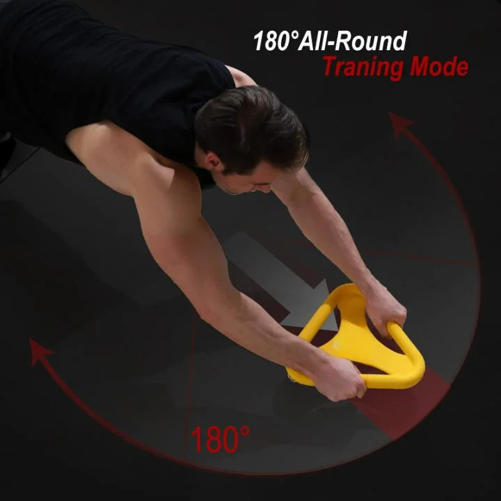 Triangular Universal Core Strength Home Gym Fitness Knee Pad Accessories Abdominal Wheel