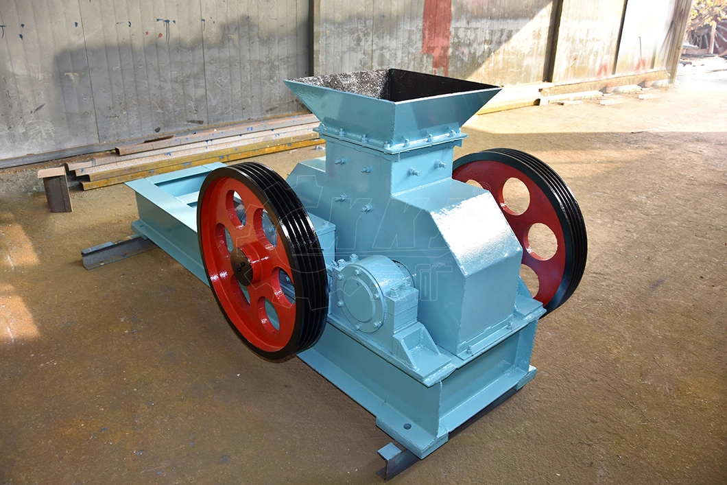 Roller Crusher Machine Factory Price Quartz Sand Heavy Double Tooth Roller Crusher Small Mini Lab Salt Coal Gold Rock Roller Crusher Machine Suppliers