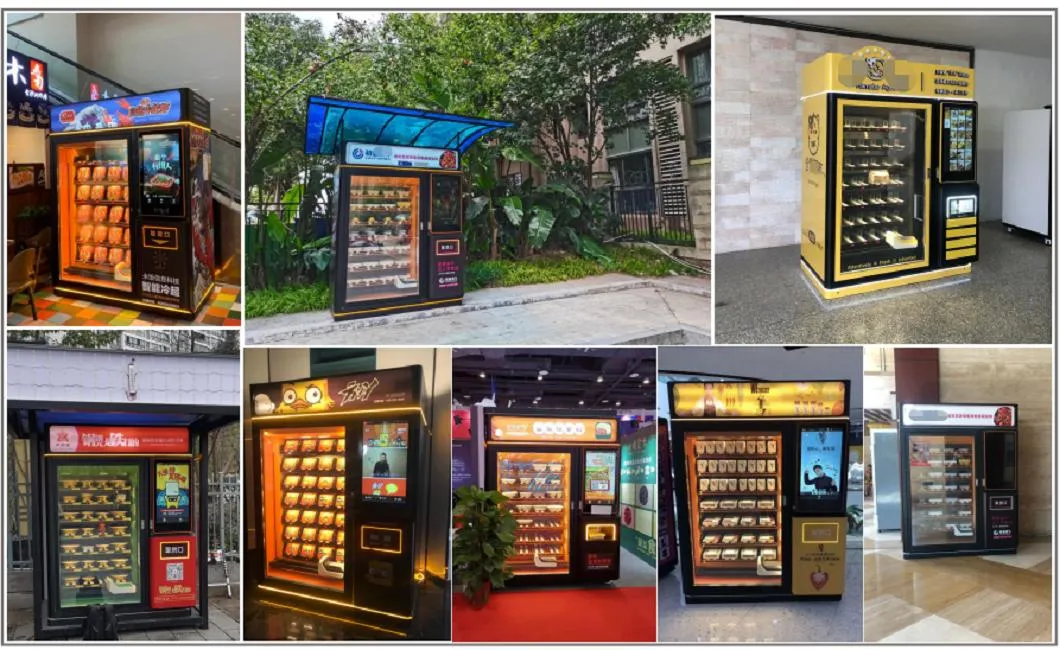 Vendlife New Style Commercial Vending Machine for Salad Vegetable and Fruits