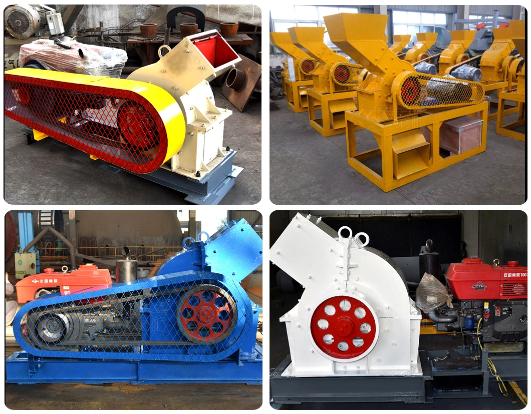 Diesel Salt Rock Stone Crusher Price Mobile Small Limestone Gold Ore Coal Hammer Mill Crusher