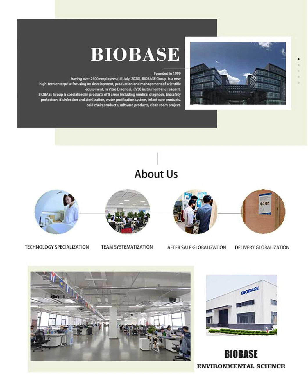 Biobase 50L LED Vertical Autoclave for Lab