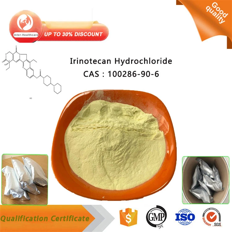 Factory Supply Pharmaceutical Raw Material Irinotecan Hydrochloride Powder CAS 100286-90-6 Irinotecan HCl