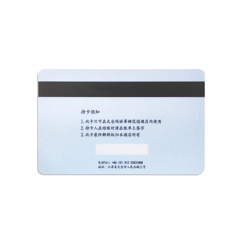 Manufacturer Supplier Printable Magnetic Stripe Card