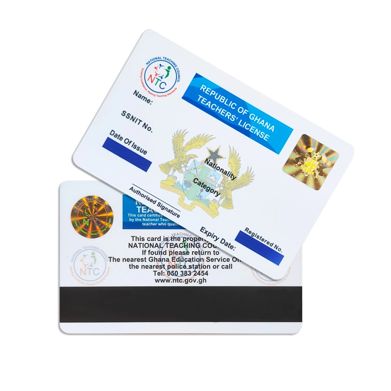 Manufacturer Supplier Printable Magnetic Stripe Card