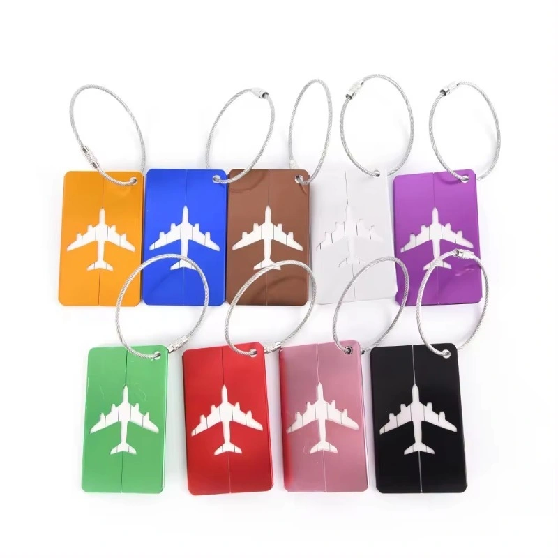 Promotional Alloys Luggage Tags Airline Luggage Tag Roll Printing Metal Luggage Tags