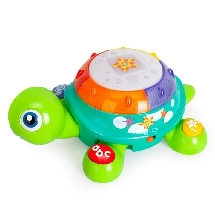 Hot Sale Musical Turtle Toy Spanish English Bilingual Learning Toddler Crawling Toys