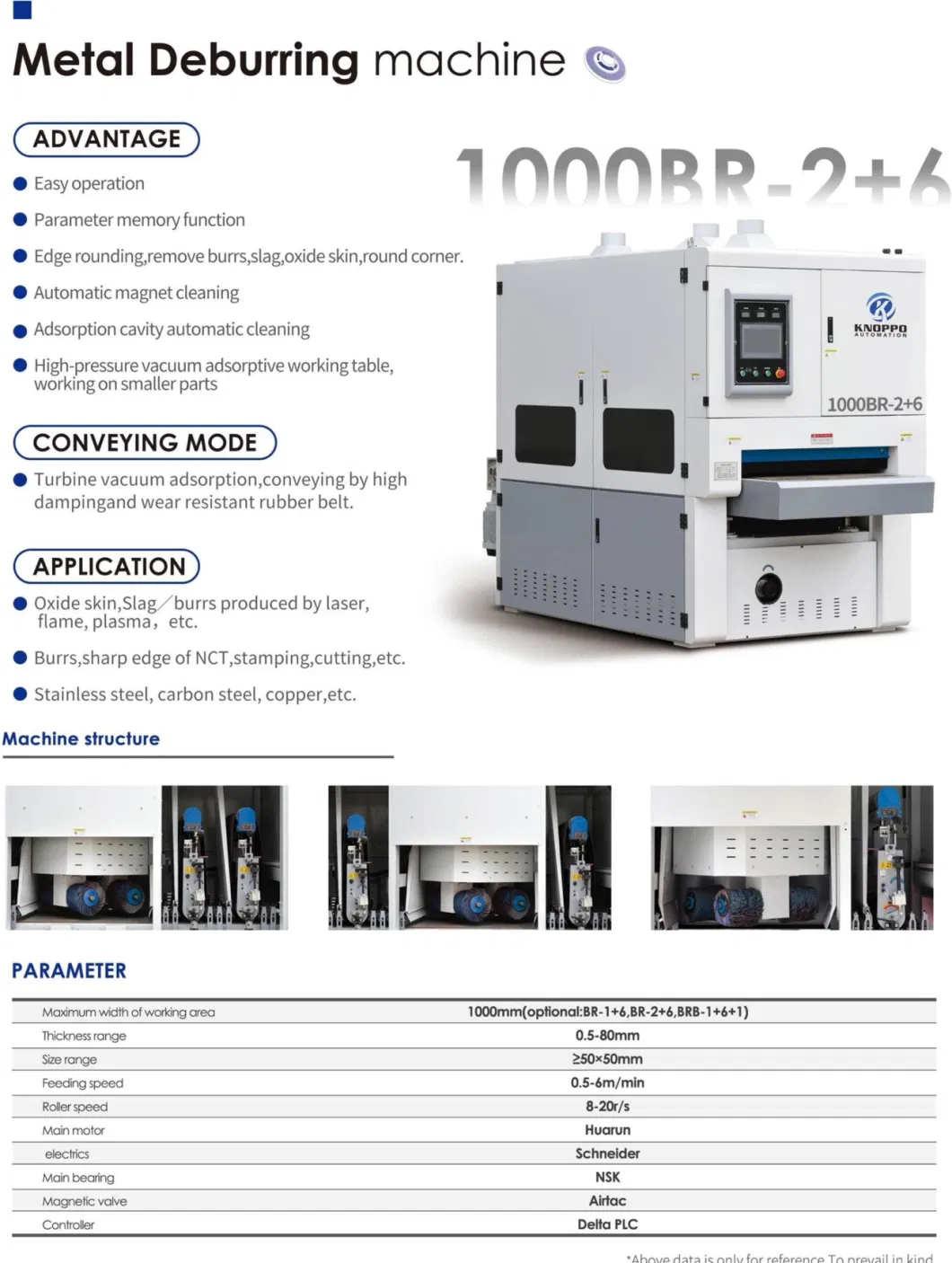 Cost Effective Surface Treatment Translation Magnetic Force Deburring Machinery for Metal Sheet