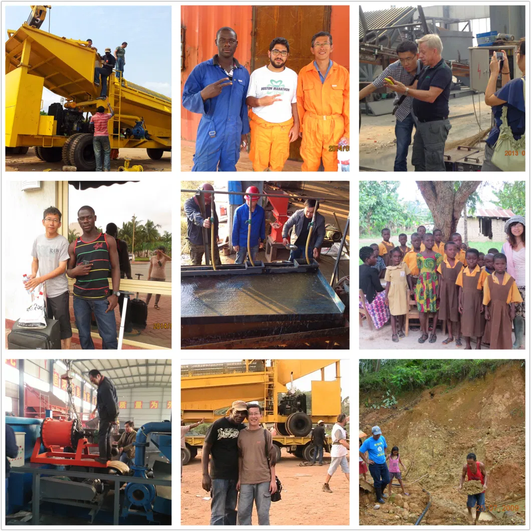 Land Mobile Mining Processing and Washing Equipment