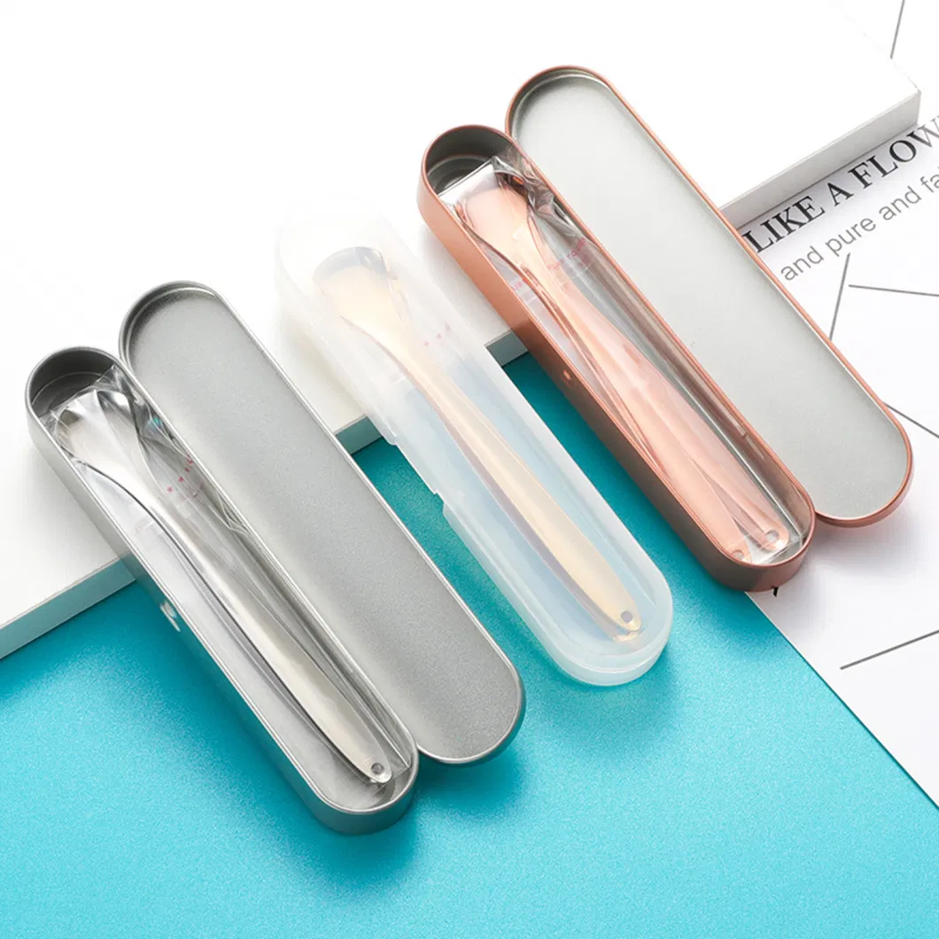 Medical Grade Reusable Stainless Steel Fresher Tongue Tools Healthy Oral Hygiene Brushes Tongue Scrape Cleaners