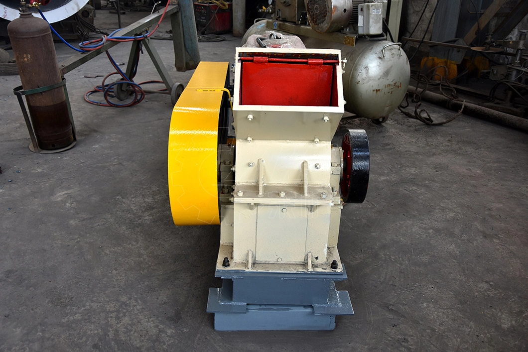 Rock Gold Ore Crushing Machine Small Portable Diesel Engine PC600*400 Hammer Crusher Gold Stone Crusher