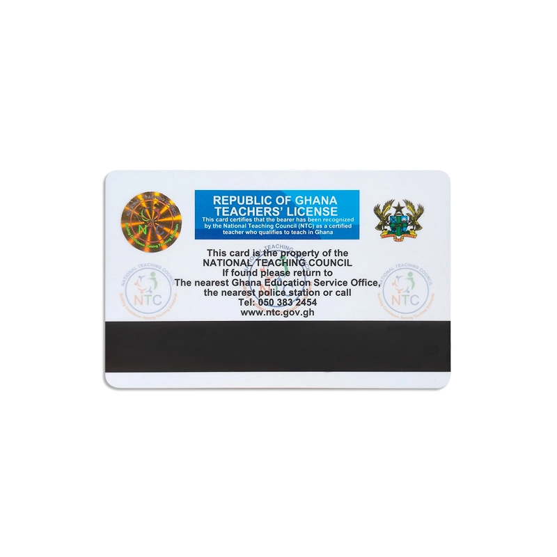 Manufacturer Supplier Printable Magnetic Stripe Card