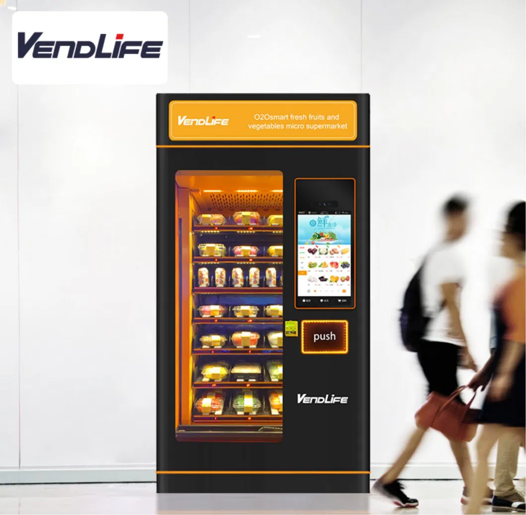 Vendlife Cold Food and Drinks Japanese Vending Machine with Touch Screen