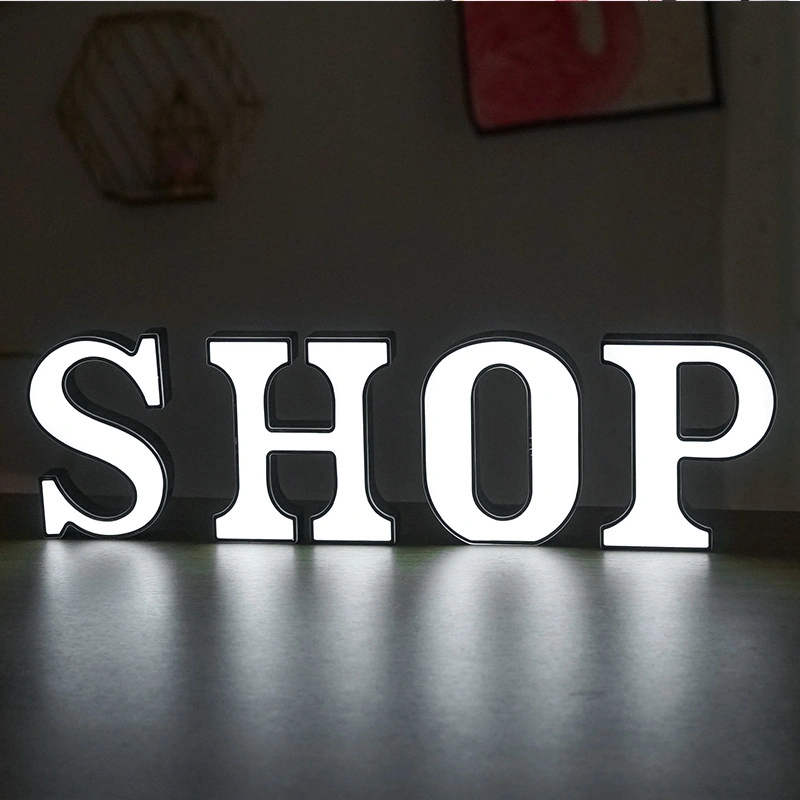 LED Color Lights Letter Lights Proposal Package English Happy Birthday Night Light