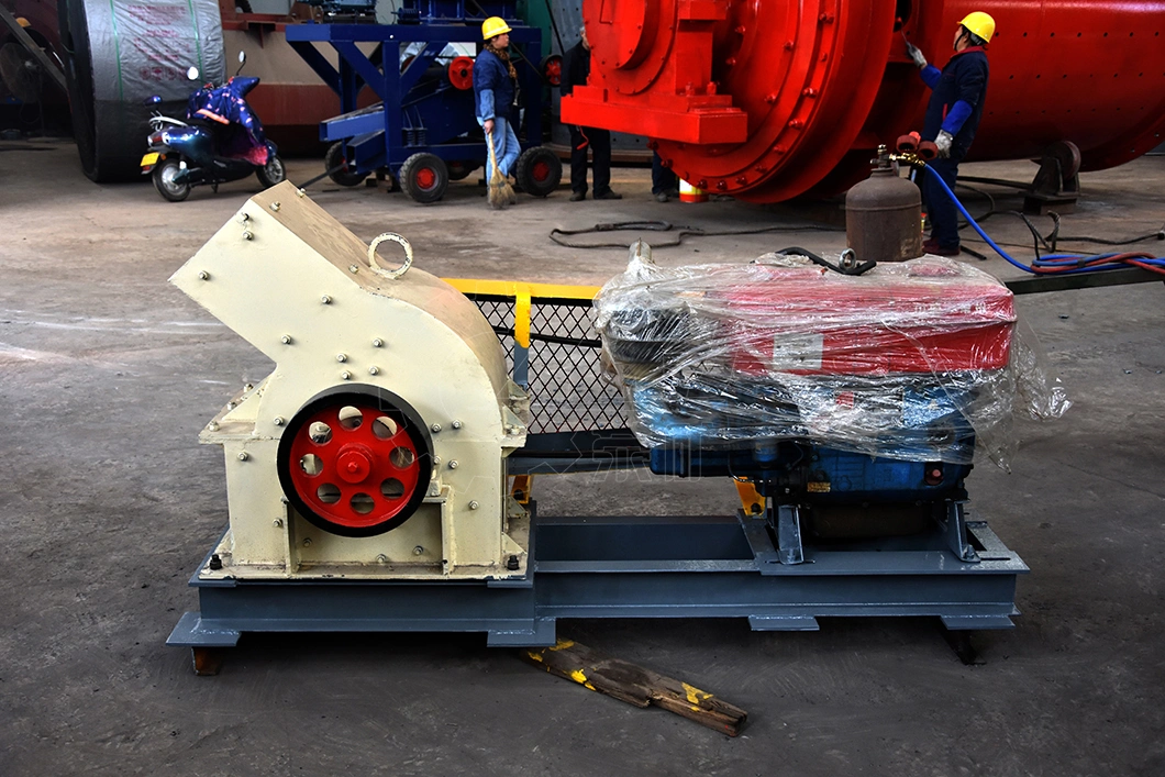 Mini Concrete Soil Crusher Machine Small PC400X300 Diesel Hammer Crusher for Laboratory Mining with Capacity of 1-4t/H