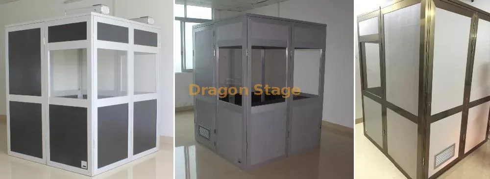 Dragonstage Portable Soundproof Interpreter Booth for Conference System Simultaneous Translation Interpretation Equipment