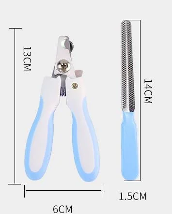 Wholesale Pet Accessories Factory Pet Nail Set Nail Cleaning Beauty Tool Nail Clippers