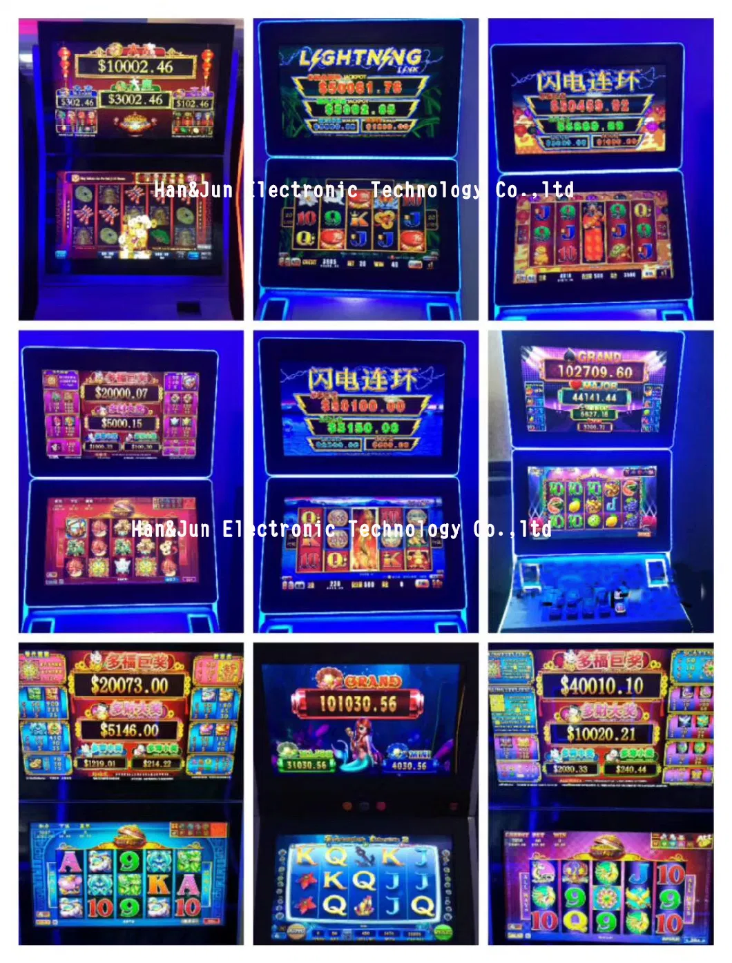 Multi Gaminator Machine Wild Jackpots Virtual Video Slots Casino