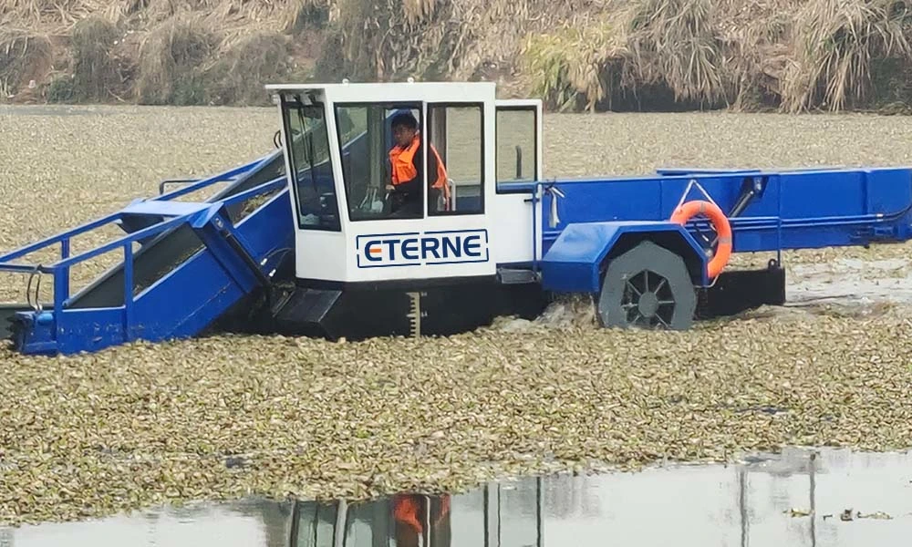 Fully Automatic Garbage Collection Lawn Mowing Boat