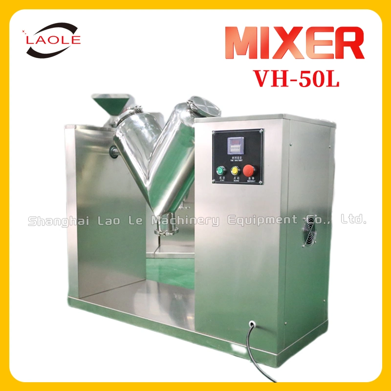 Vh-200 Manufacturing Machinery Pharmaceutical V Type Powder Mixing Blending Mixer Machine