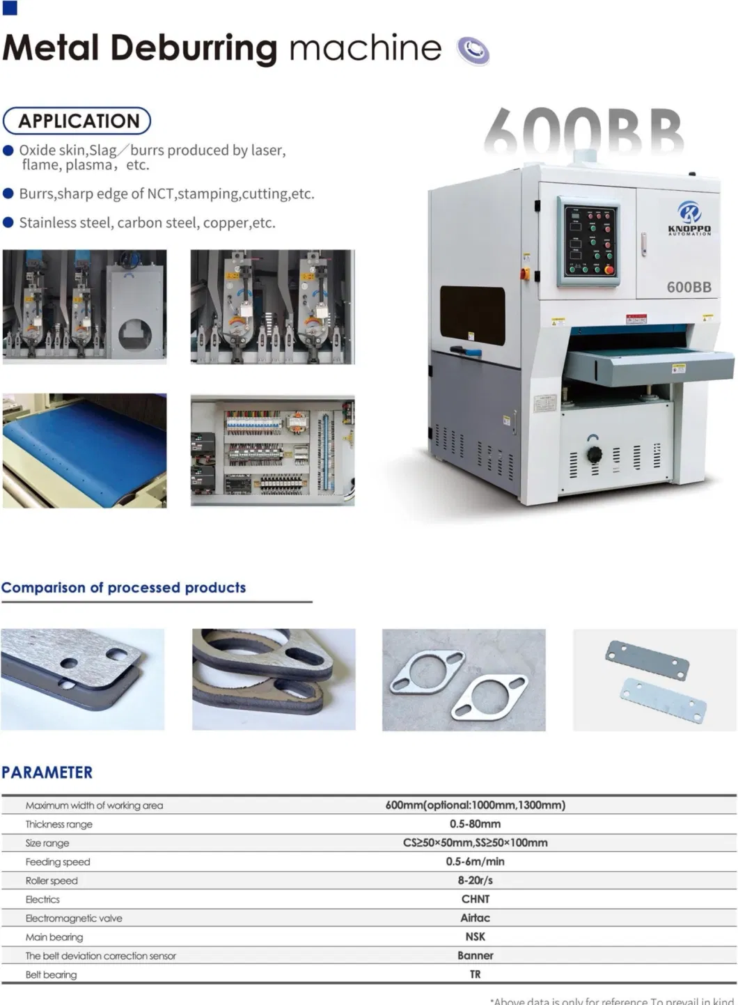 Cost Effective Surface Treatment Translation Magnetic Force Deburring Machinery for Metal Sheet