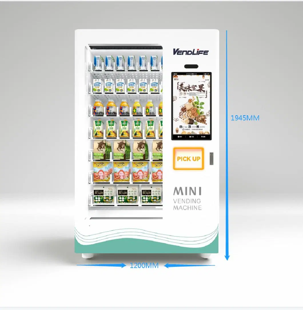 Vendlife New Style Commercial Vending Machine for Salad Vegetable and Fruits